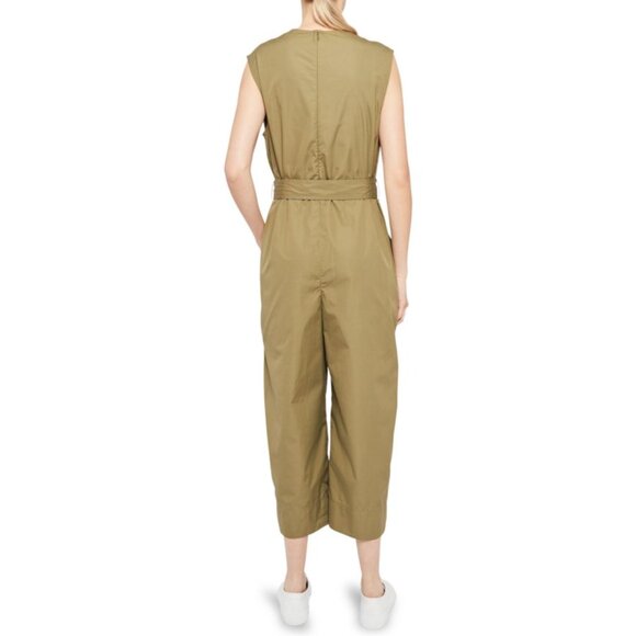 Theory Cargo Jumpsuit (Fox Olive, P) - Picture 2 of 6